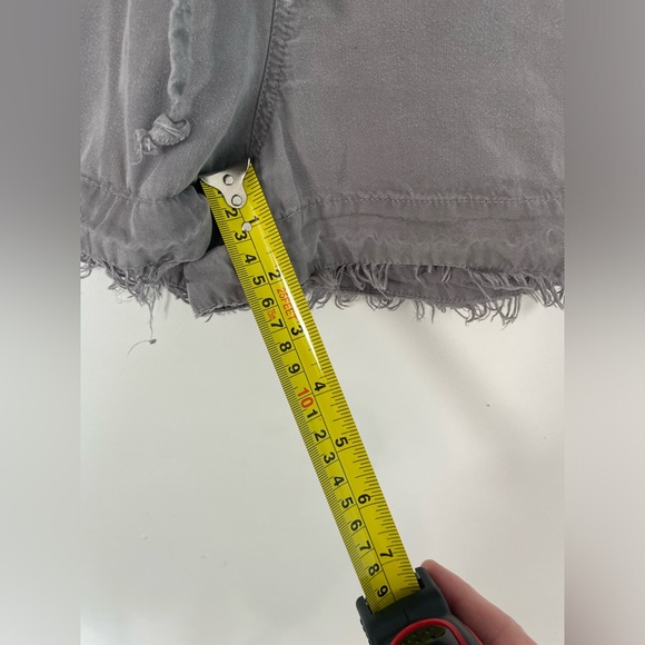 Grey Paperbag Shorts - Picture 4 of 4